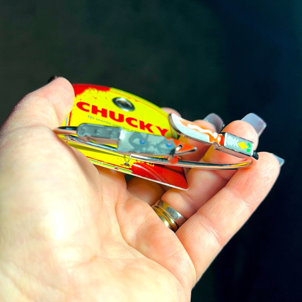 Halloween Horror Nights 2023 Chucky Bracelet bendable one size ♥️🖤🎃